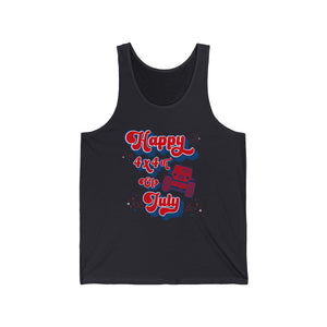 Happy 4x4th Of July Unisex Tank Top