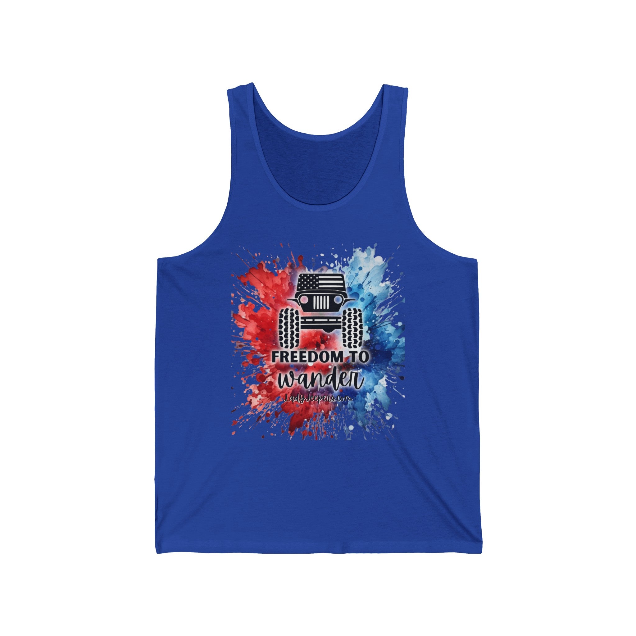 Freedom to Wander Unisex Tank Top