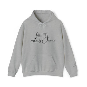 LadyJeepers.com New Logo Hoodie with Sleeve Detail