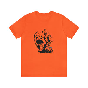 Spooky Skull Halloween T-Shirt