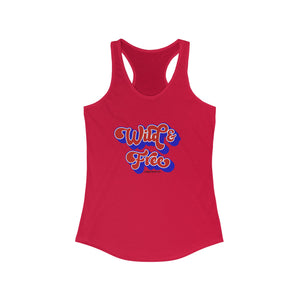 Red Wild & Free Racerback Tank Top