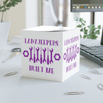 Load image into Gallery viewer, LadyJeepers Built Me Note Cube
