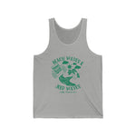 Load image into Gallery viewer, Seafoam/Mint Beach Waves &amp; Jeep Waves Unisex Tank Top
