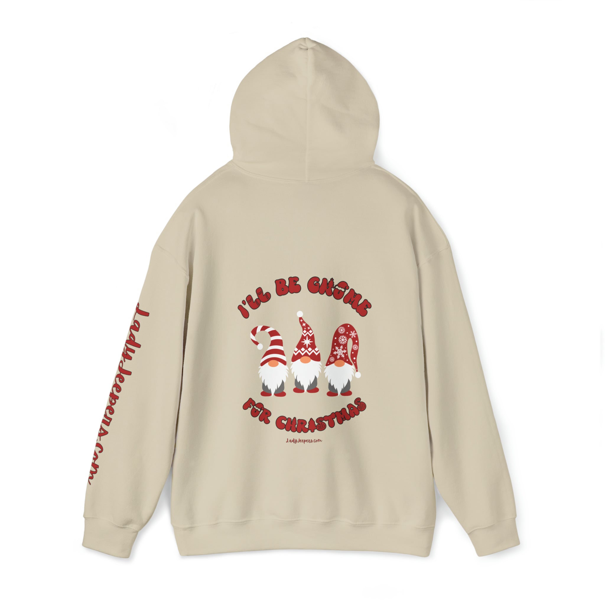 I'll be Gnome for Christmas Hooded Sweatshirt