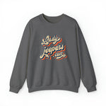 Load image into Gallery viewer, Retro LadyJeepers.com Crewneck Sweatshirt
