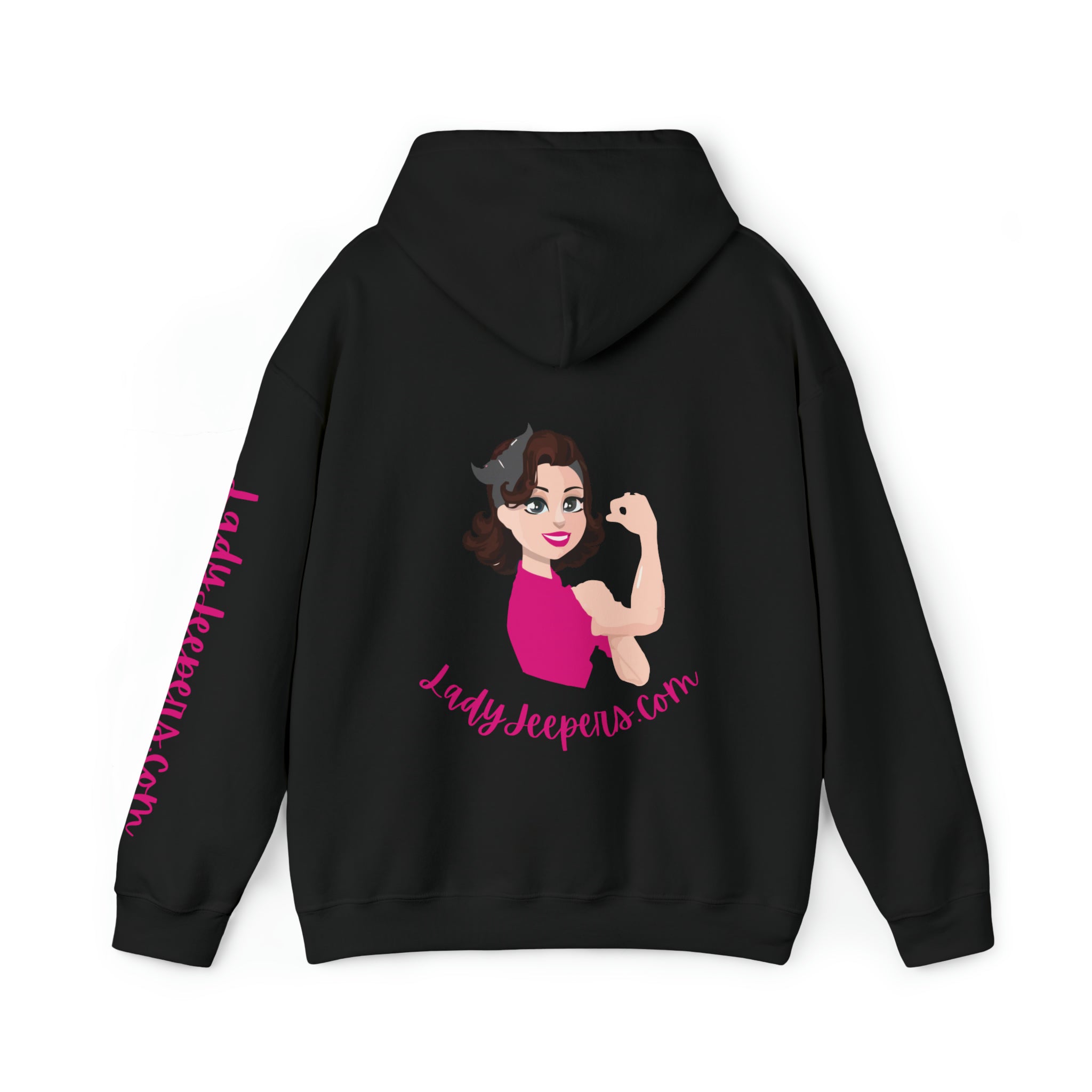 The Logo's Hoodie Pink Logo