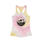 Load image into Gallery viewer, Adventure Compass Tie Dye Racerback Tank Top
