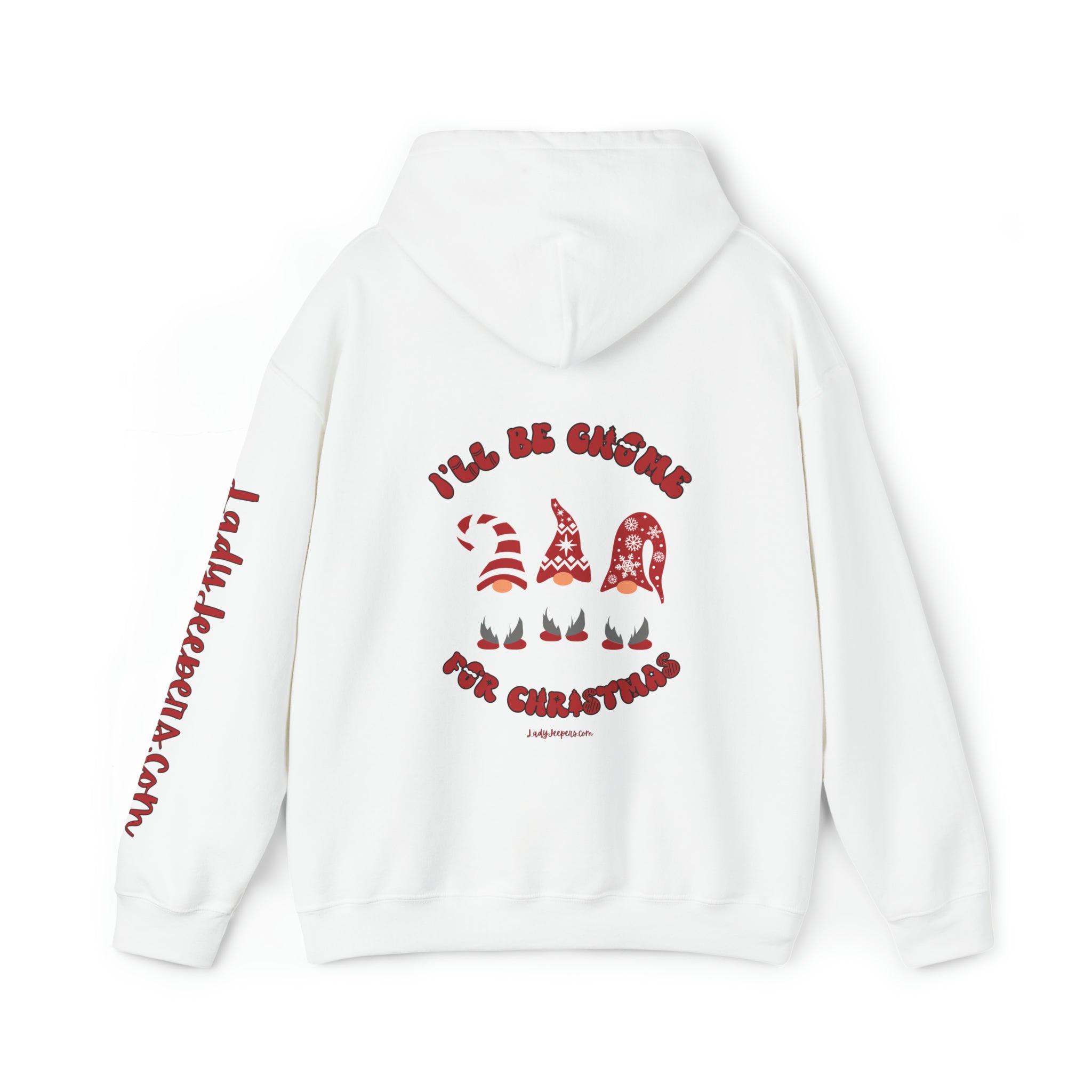 I'll be Gnome for Christmas Hooded Sweatshirt