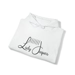 Load image into Gallery viewer, LadyJeepers.com New Logo Hoodie with Sleeve Detail
