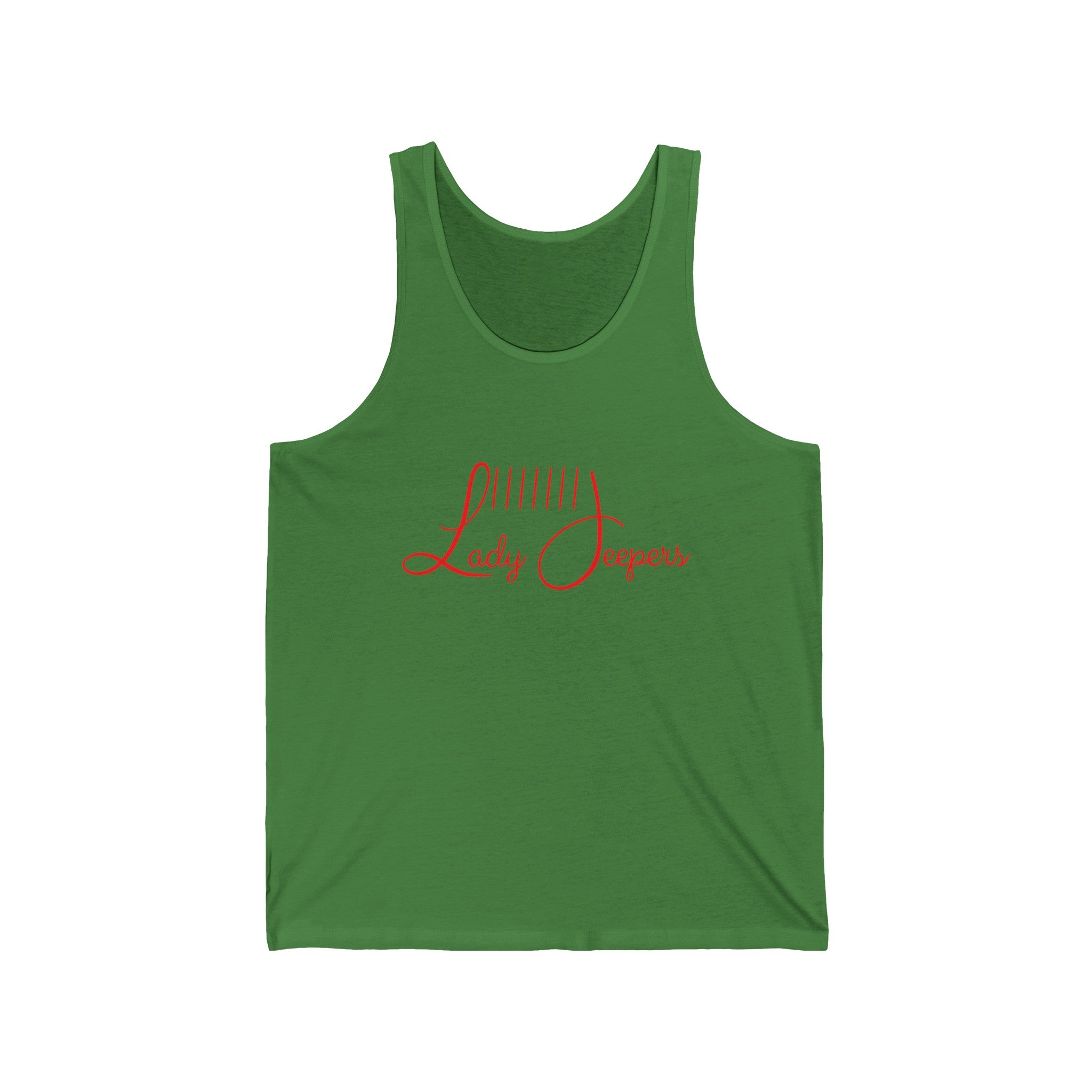 Red Logo Unisex Tank Top