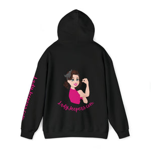 The Logo's Hoodie Pink Logo