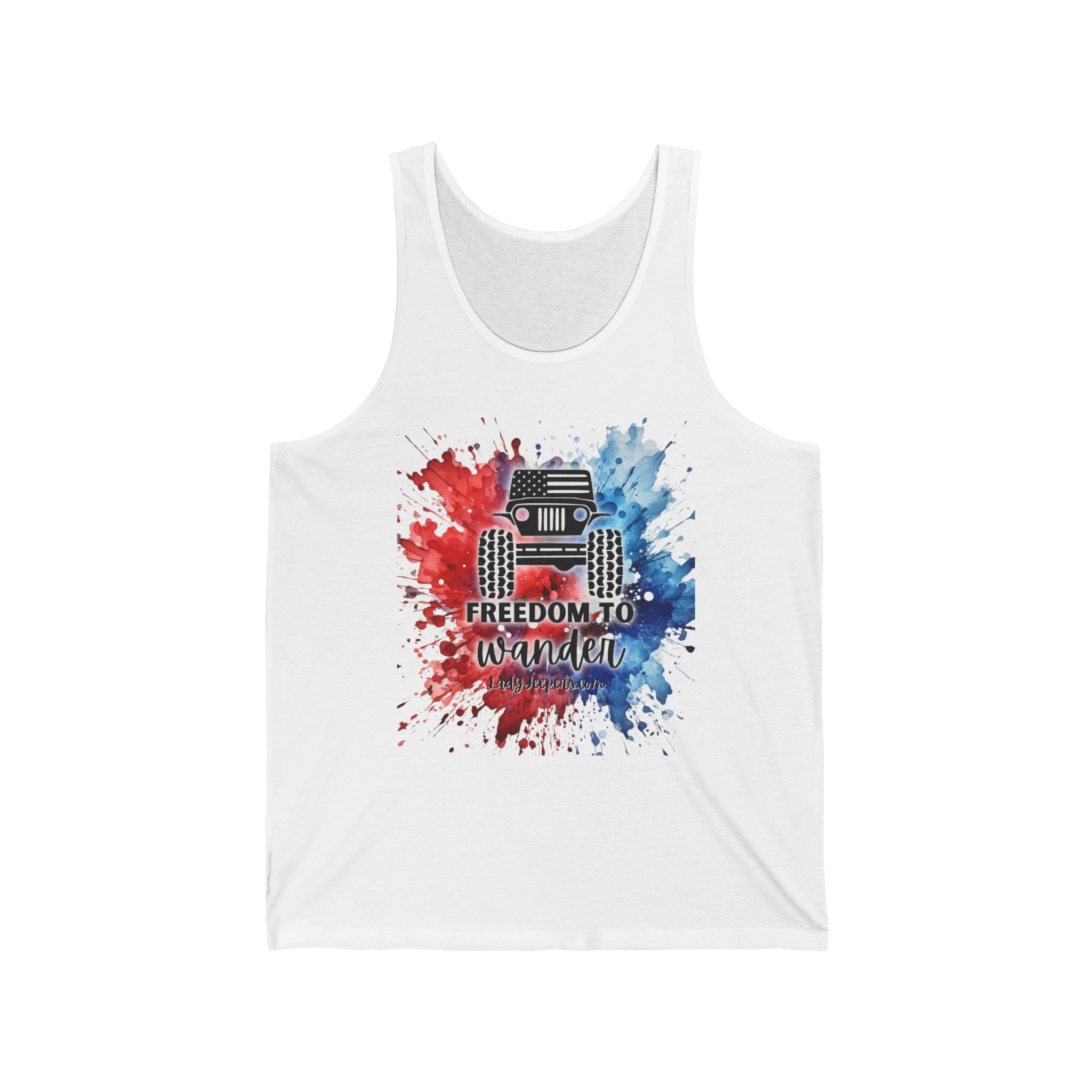 Freedom to Wander Unisex Tank Top