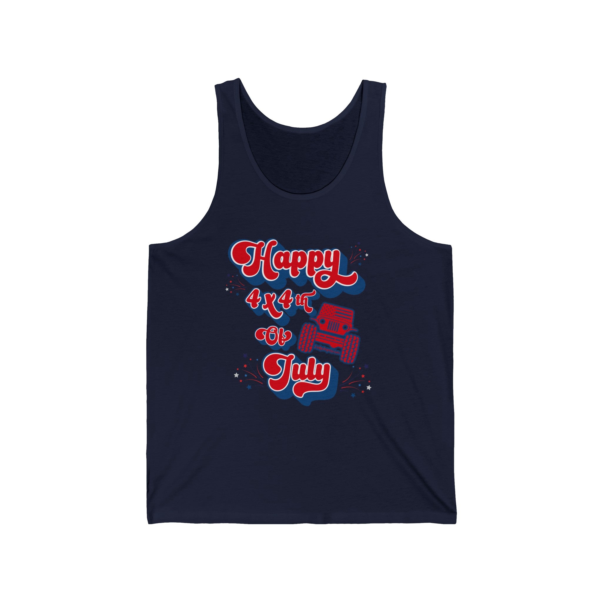 Happy 4x4th Of July Unisex Tank Top