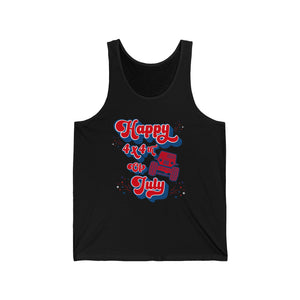 Happy 4x4th Of July Unisex Tank Top