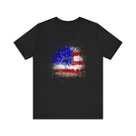 Load image into Gallery viewer, American Flag Splatter with Logo
