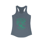 Load image into Gallery viewer, Seafoam/Mint Beach Waves &amp; Jeep Waves Racerback Tank Top
