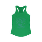 Load image into Gallery viewer, Seafoam/Mint Beach Waves &amp; Jeep Waves Racerback Tank Top
