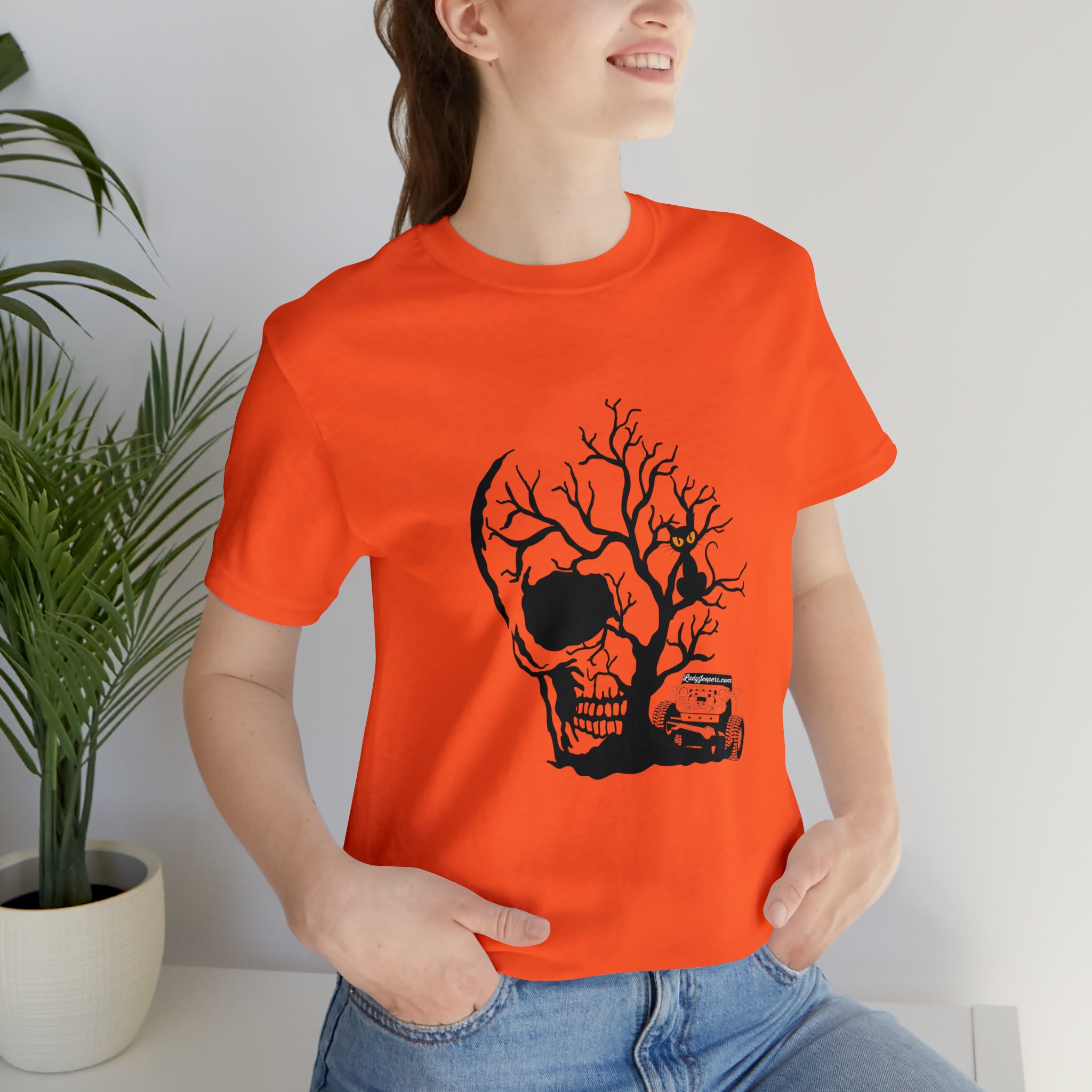Spooky Skull Halloween T-Shirt