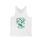 Load image into Gallery viewer, Seafoam/Mint Beach Waves &amp; Jeep Waves Unisex Tank Top
