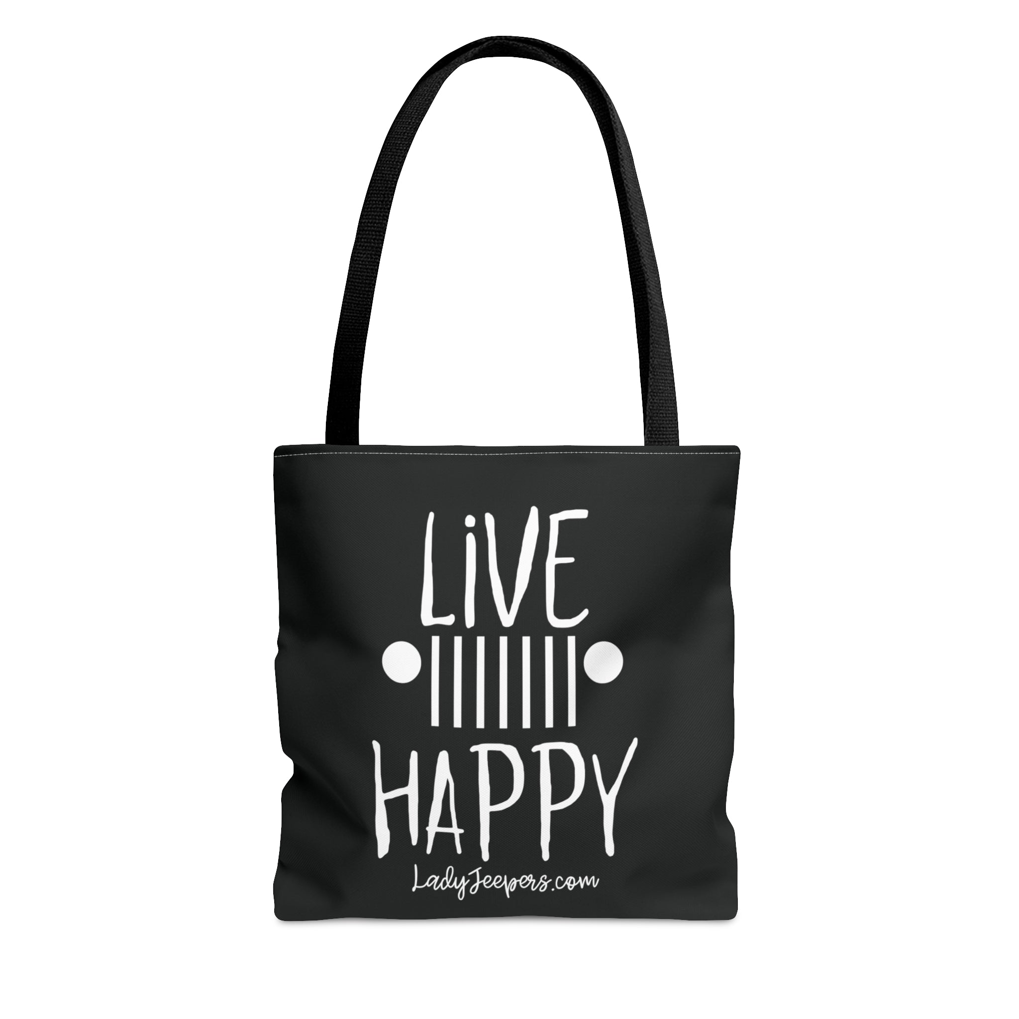 Live Happy Tote Bag