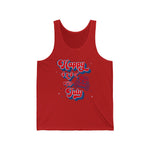 Load image into Gallery viewer, Happy 4x4th Of July Unisex Tank Top
