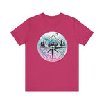 Load image into Gallery viewer, Pink, Purple, Blue with Black Compass T-Shirt
