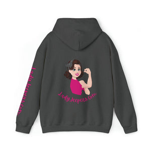 The Logo's Hoodie Pink Logo