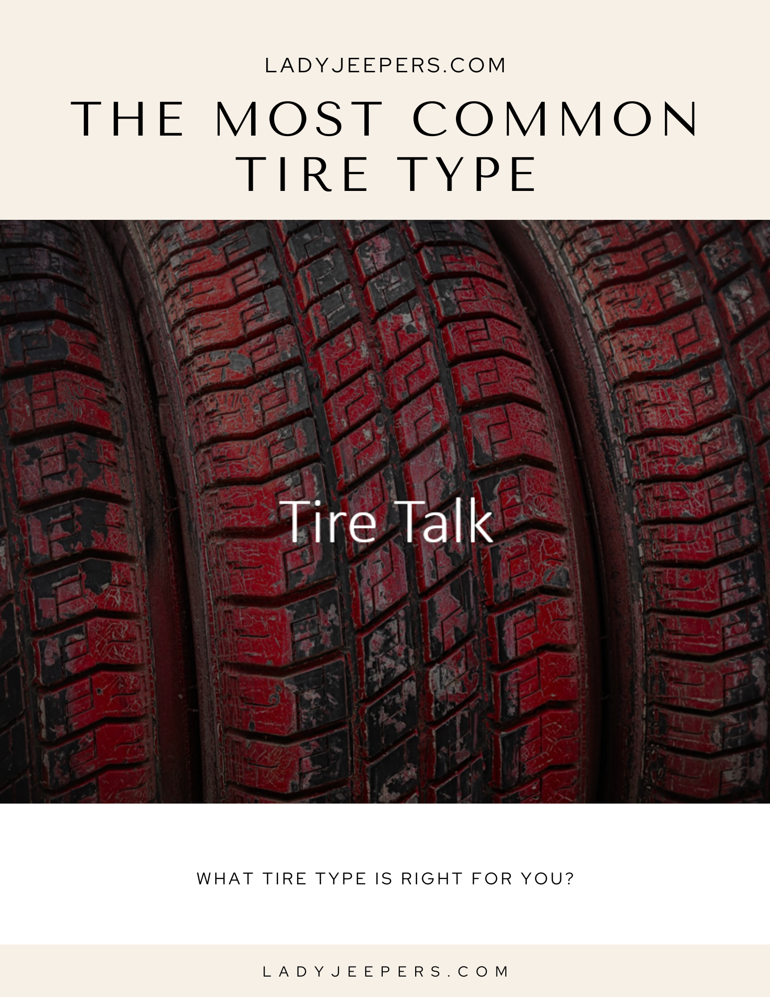 Common Tire Types Book