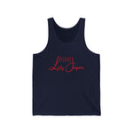 Load image into Gallery viewer, Red Logo Unisex Tank Top
