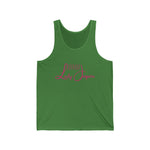 Load image into Gallery viewer, Pink Logo Unisex Tank Top
