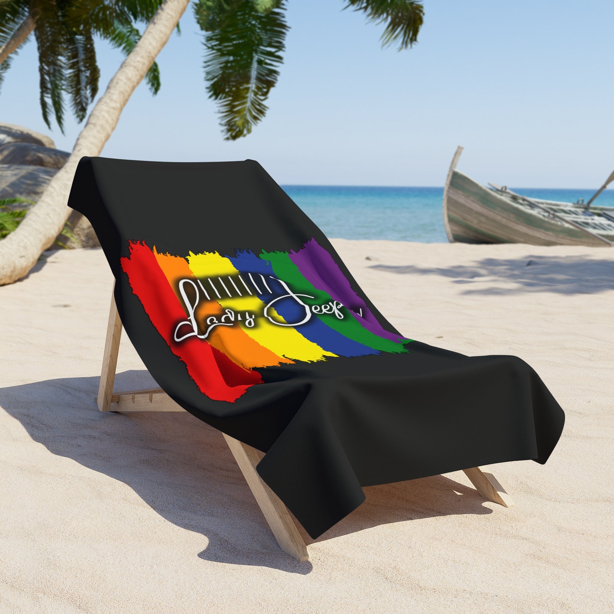 Pride New Logo Beach Towel