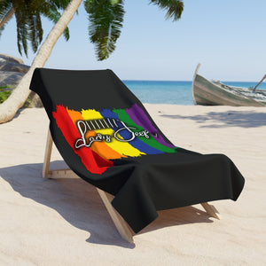 Pride New Logo Beach Towel