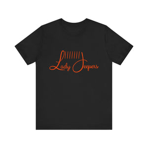 Orange Logo Unisex Short Sleeve T-shirt