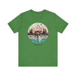 Load image into Gallery viewer, Pink, Blue, and Black Compass T-Shirt
