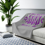 Load image into Gallery viewer, LadyJeepers Built Me Sherpa Fleece Blanket
