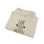 Load image into Gallery viewer, Live Happy Hoodie with Sleeve Detail
