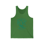 Load image into Gallery viewer, Seafoam/Mint Beach Waves &amp; Jeep Waves Unisex Tank Top
