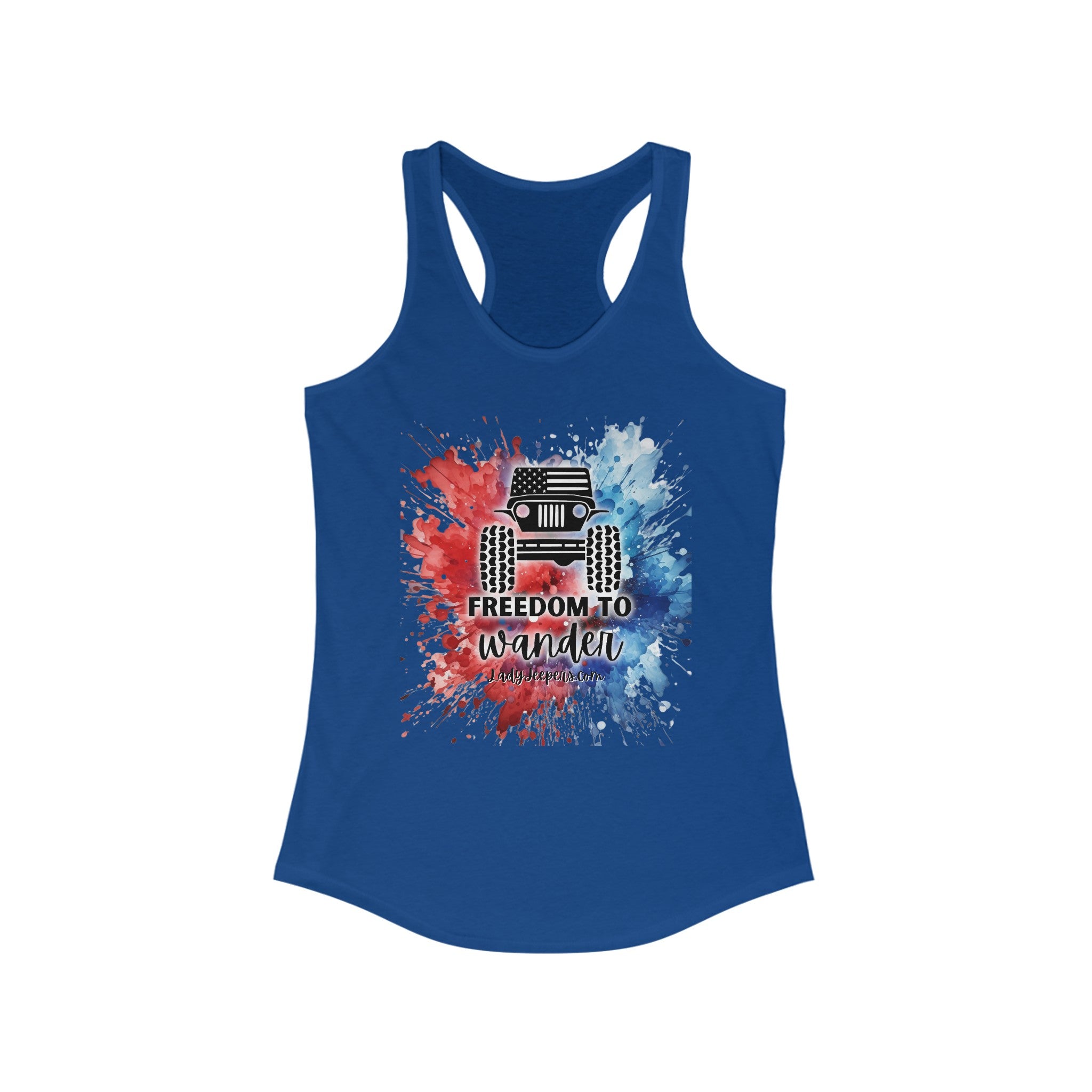 Freedom to Wander Racerback Tank Top