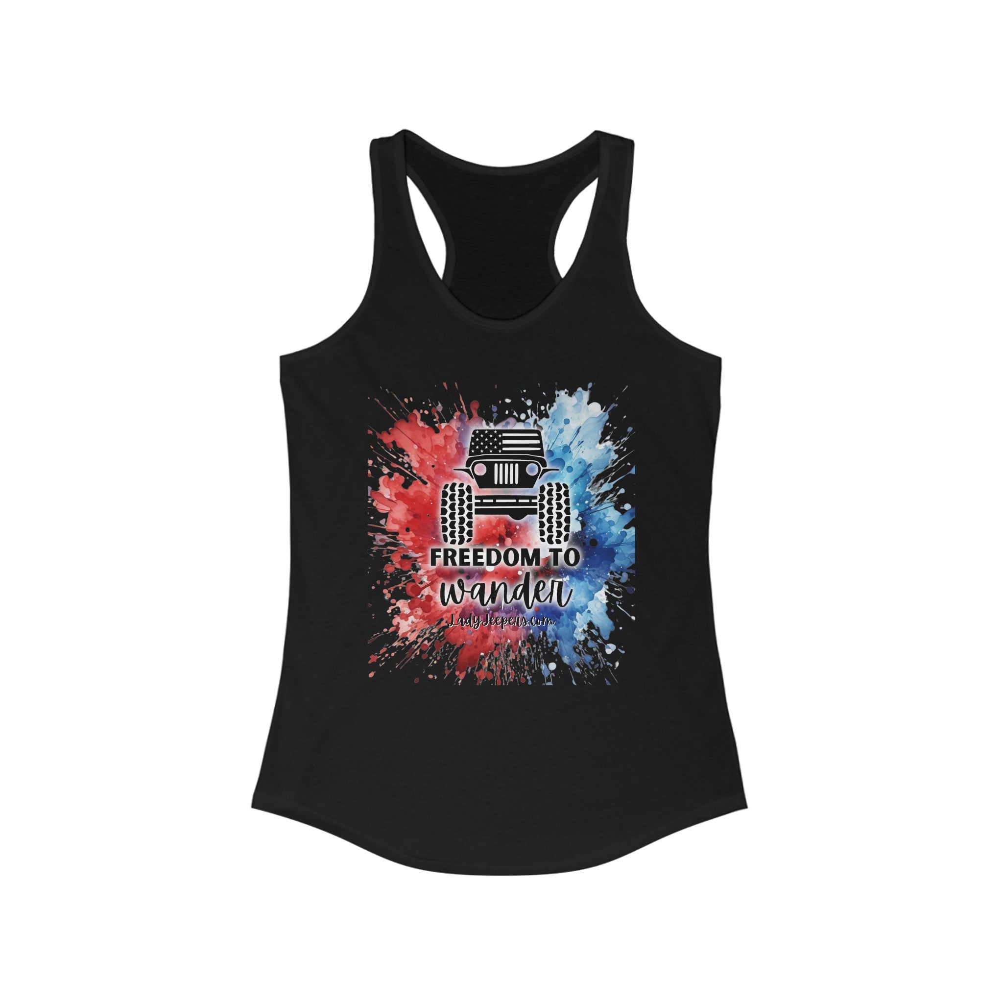 Freedom to Wander Racerback Tank Top