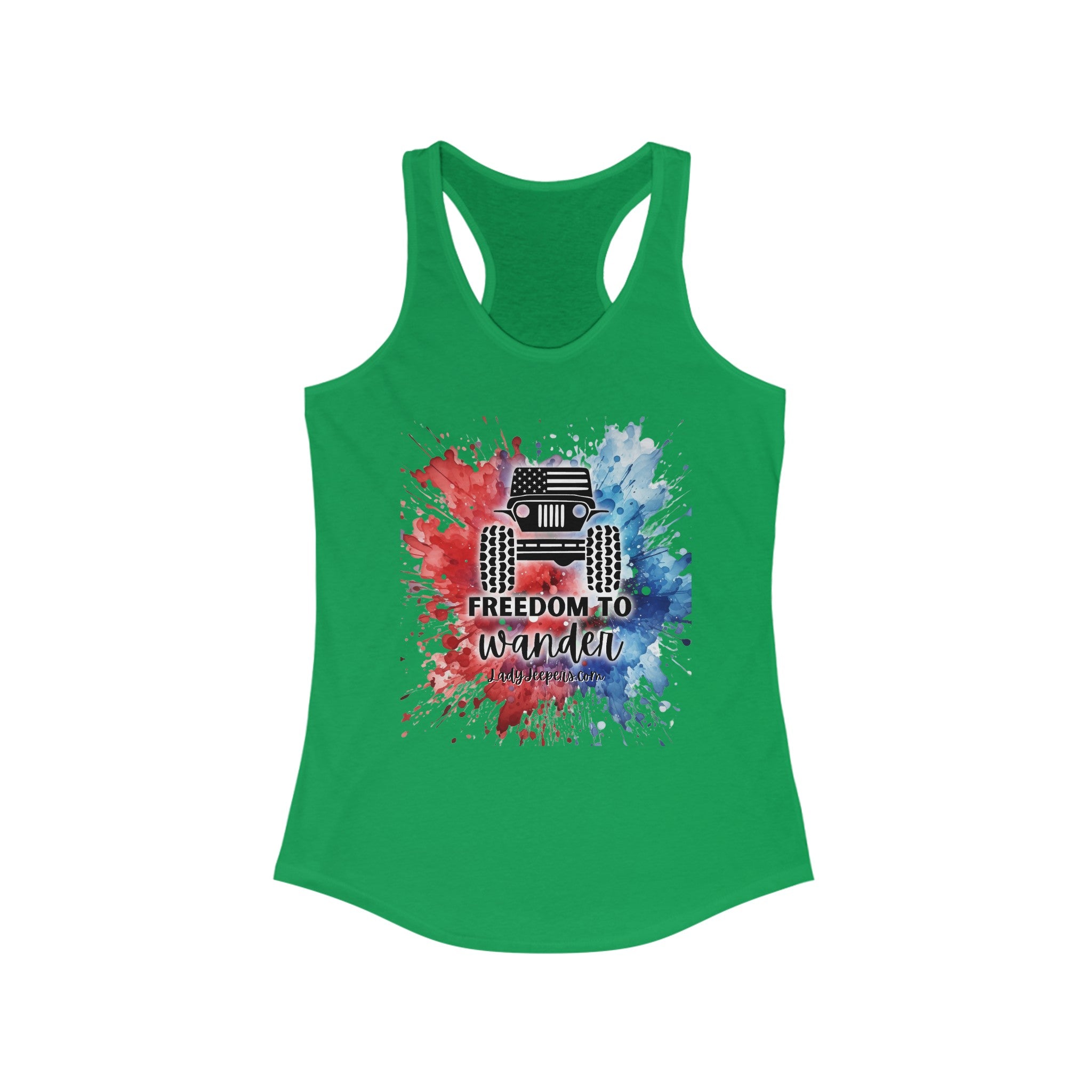 Freedom to Wander Racerback Tank Top