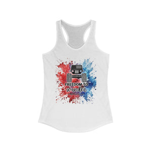 Freedom to Wander Racerback Tank Top