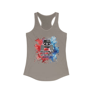 Freedom to Wander Racerback Tank Top