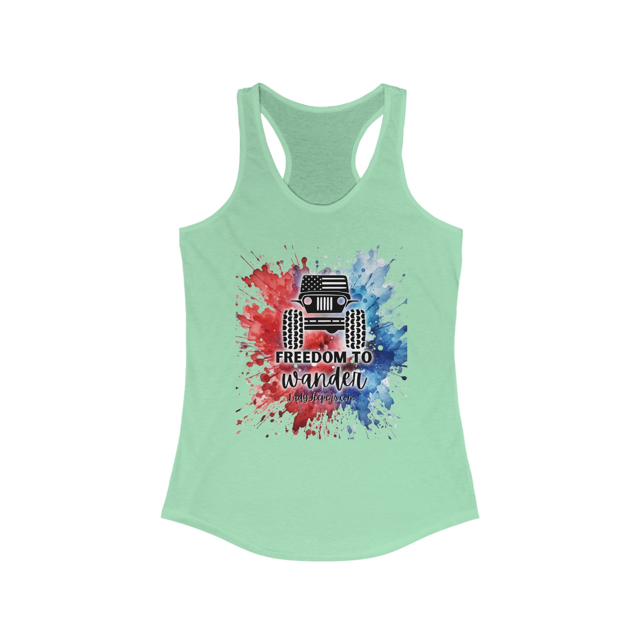 Freedom to Wander Racerback Tank Top