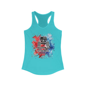 Freedom to Wander Racerback Tank Top