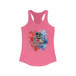 Freedom to Wander Racerback Tank Top