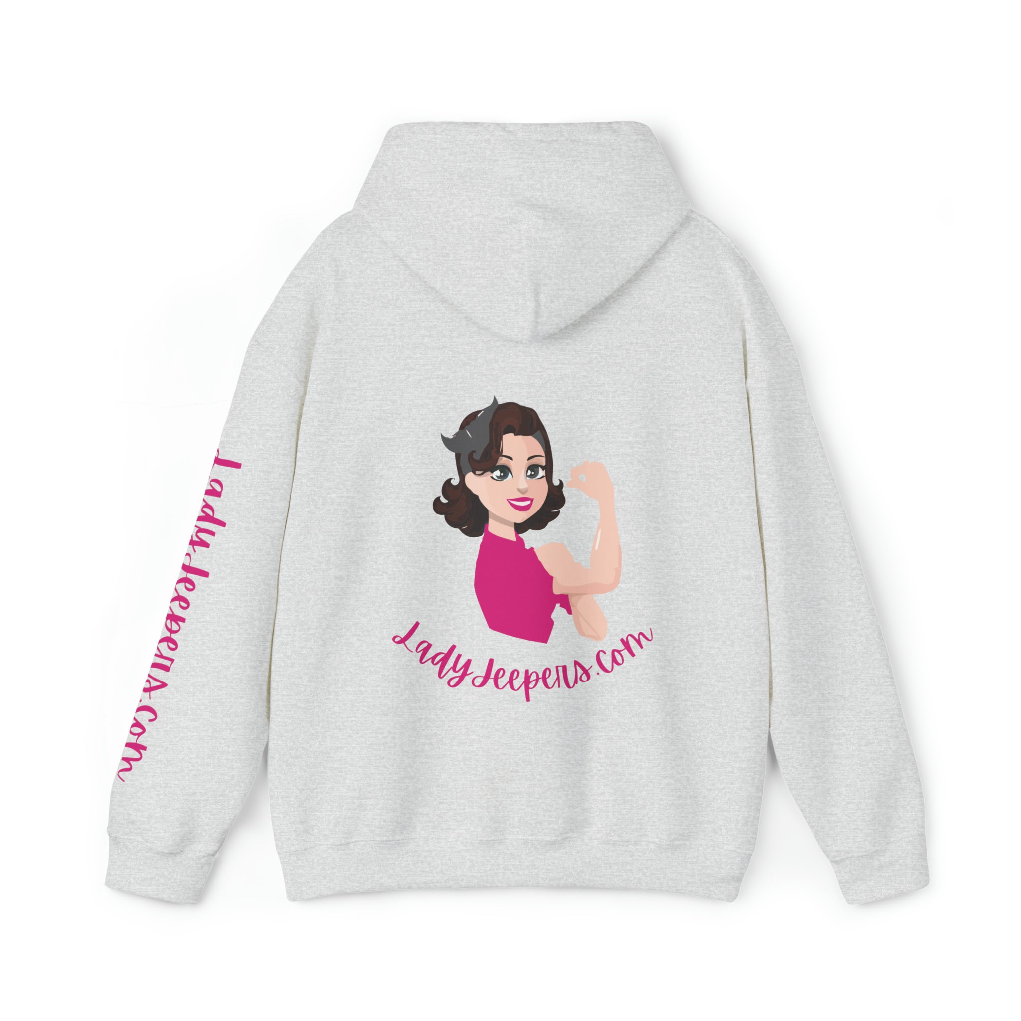 The Logo's Hoodie Pink Logo