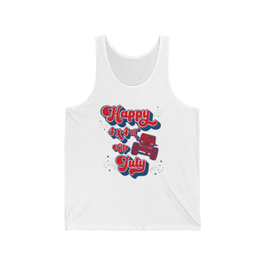 Happy 4x4th Of July Unisex Tank Top