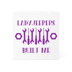 LadyJeepers Built Me Note Cube