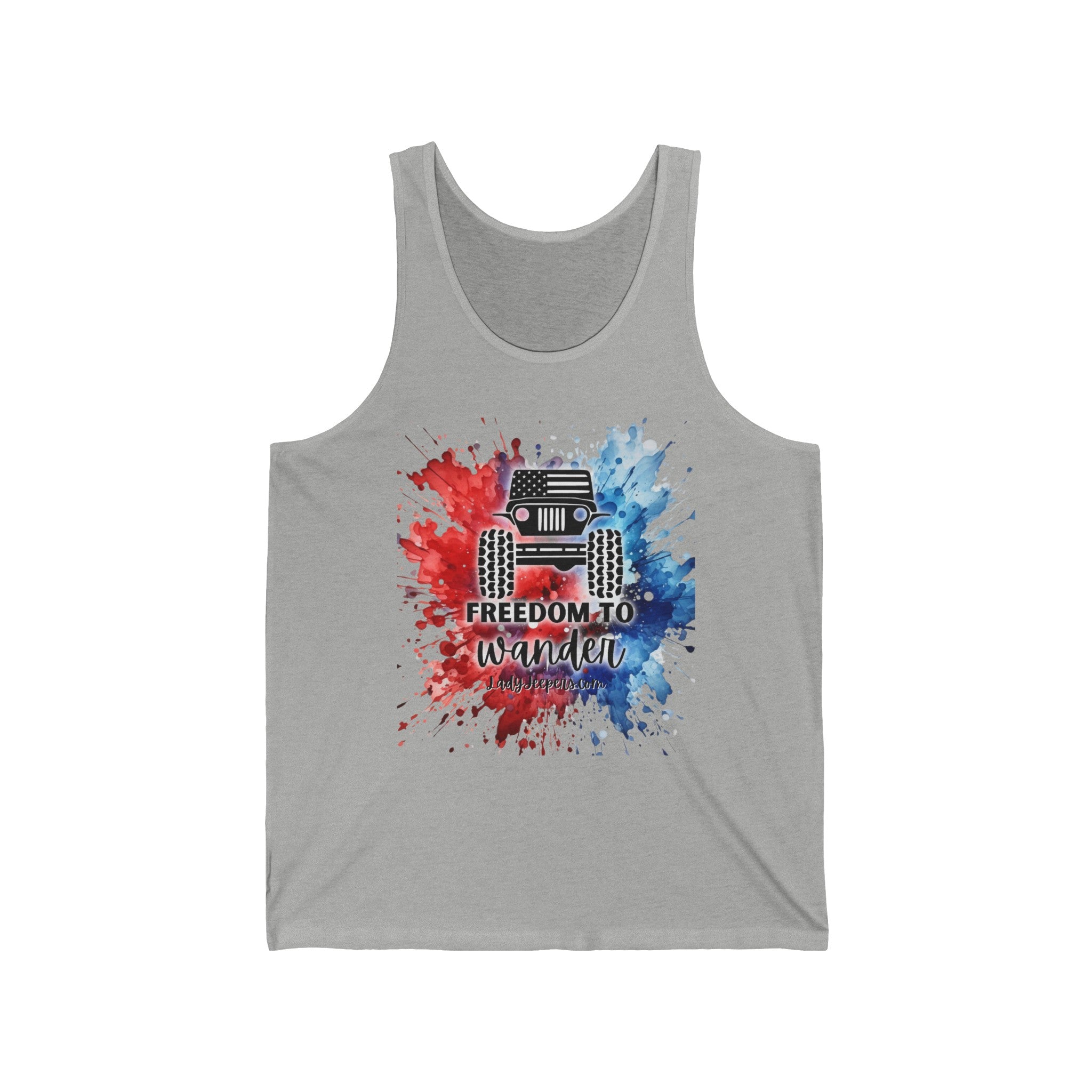 Freedom to Wander Unisex Tank Top