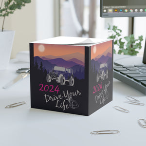Drive Your Life Collection Sticky Note Cube